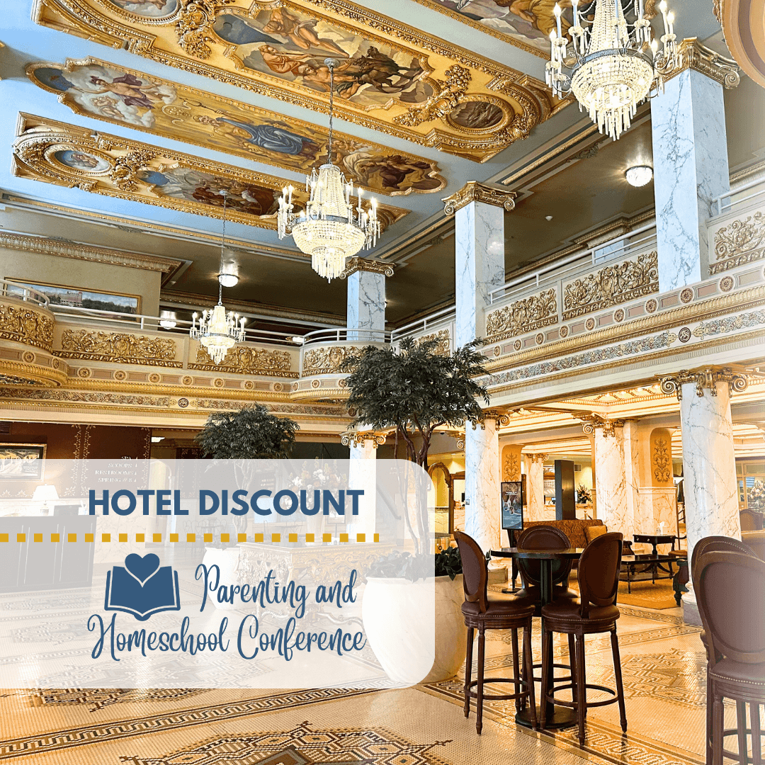 2026 hotel discount iahe-parenting-homeschool-conference-logo-book-heart