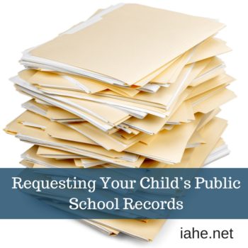 Requesting Your Child’s Public School Records