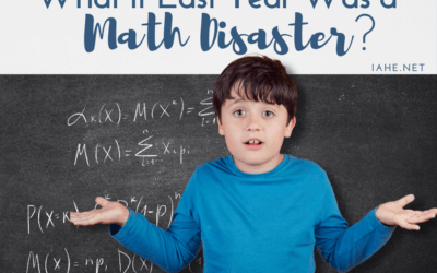 What If Last Year Was a Math Disaster?