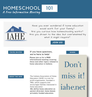 homeschool 101 flier - R13
