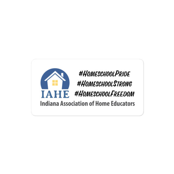#homeschool pride IAHE Sticker